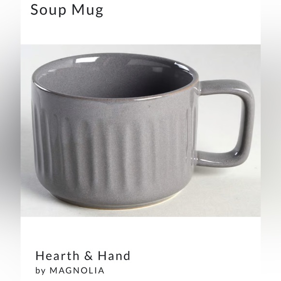Hearth & Hand Other - ISO - Hearth and Hand Stoneware Soup Mugs